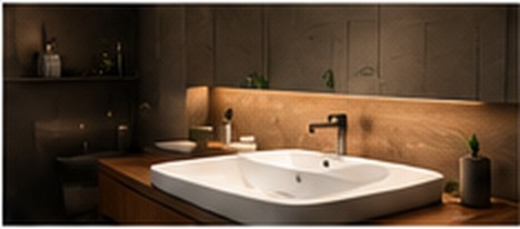 Modernes Bad mit hochwertigen Sanitäranlagen
